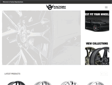 Tablet Screenshot of factoryreproductions.com